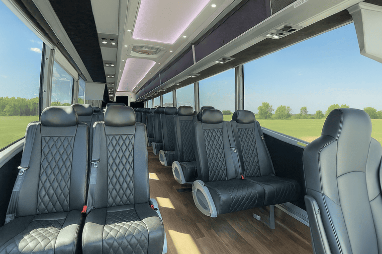 coach bus in St Joseph
