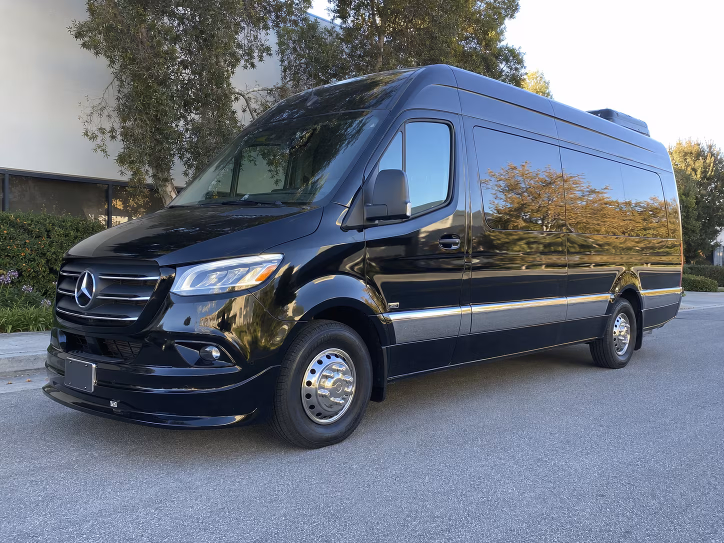 sprinter vans and minibuses for small st joseph wedding parties