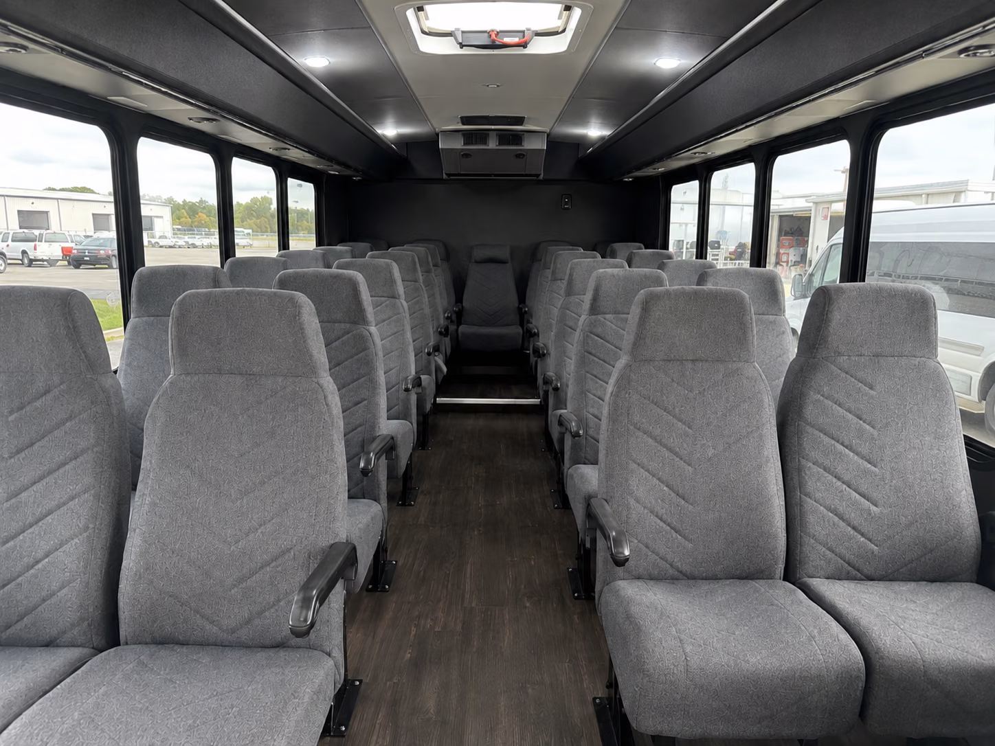st joseph 15 passenger minibus interior