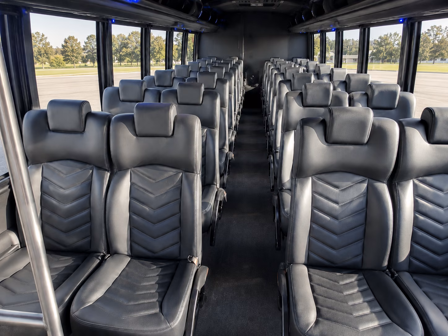 st joseph 20 passenger minibus interior