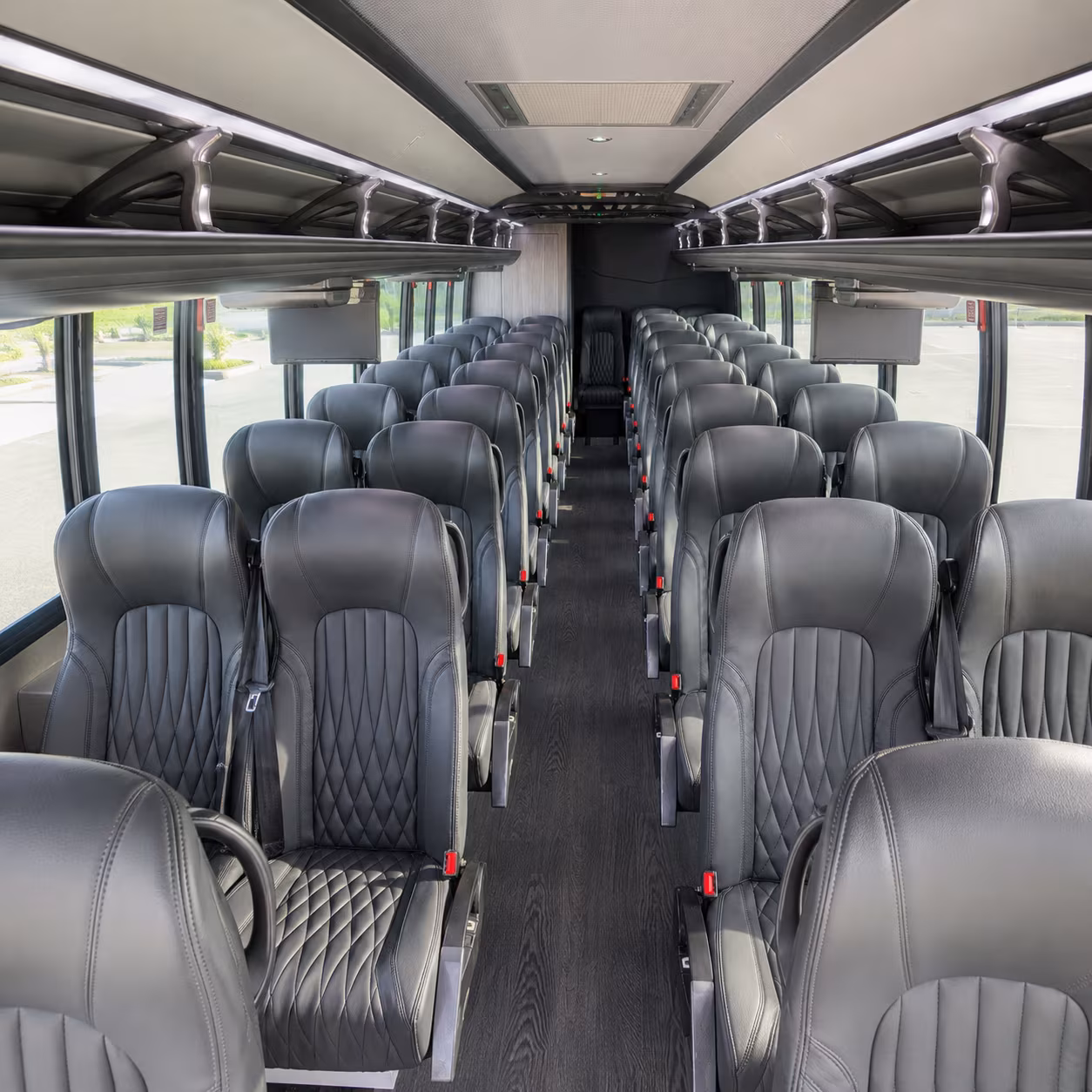 st joseph 25 passenger minibus interior