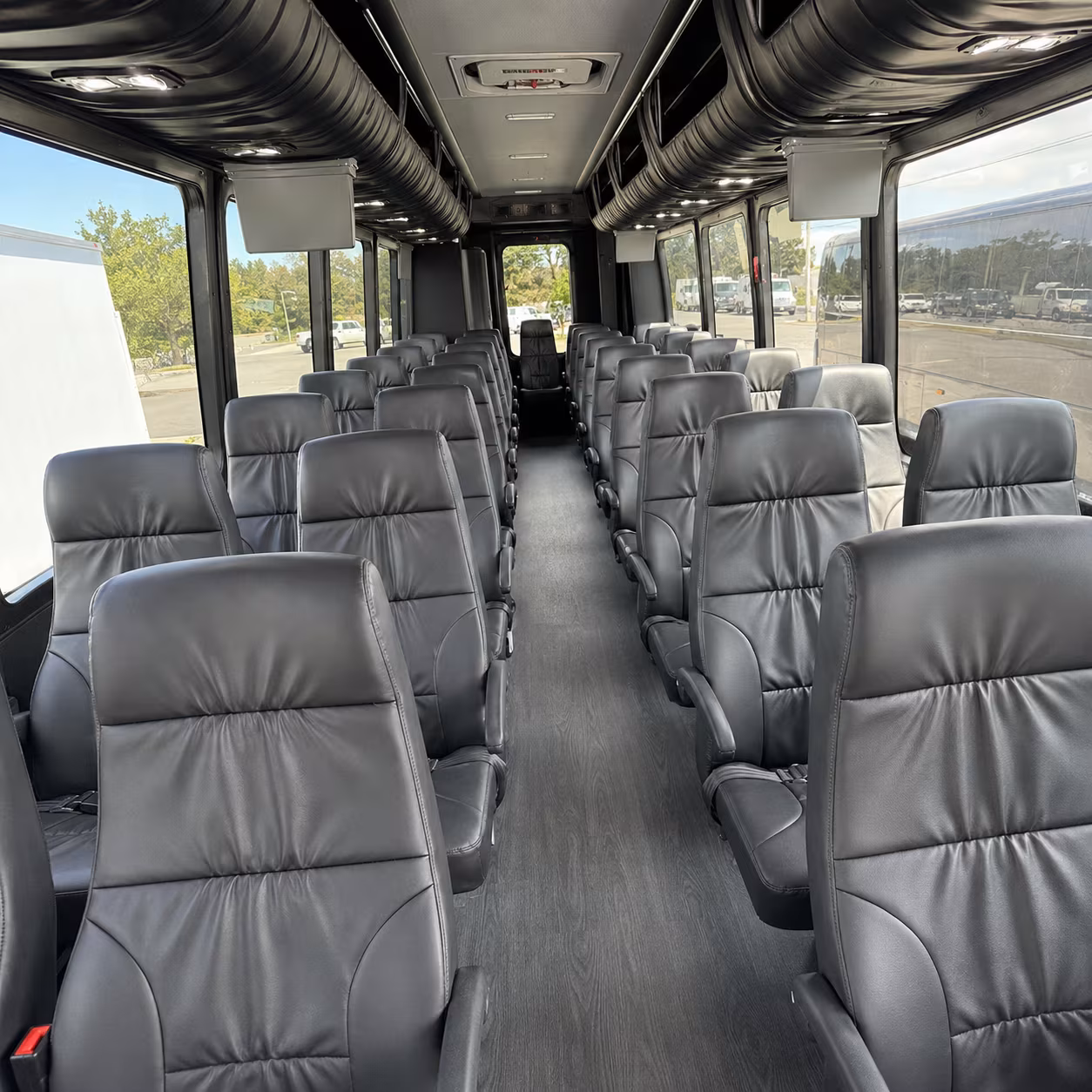 st joseph 35 passenger minibus inside