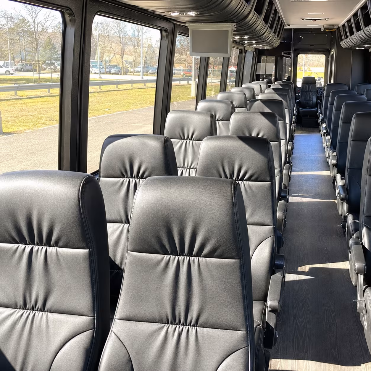 st joseph 35 passenger minibus interior