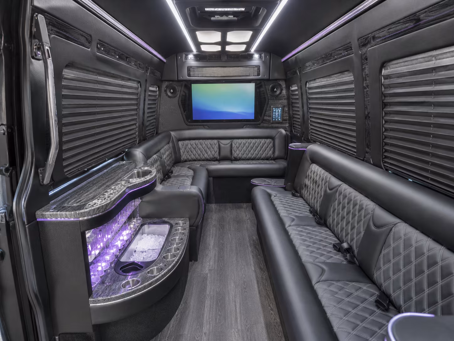 st joseph 56 passenger charter bus interior