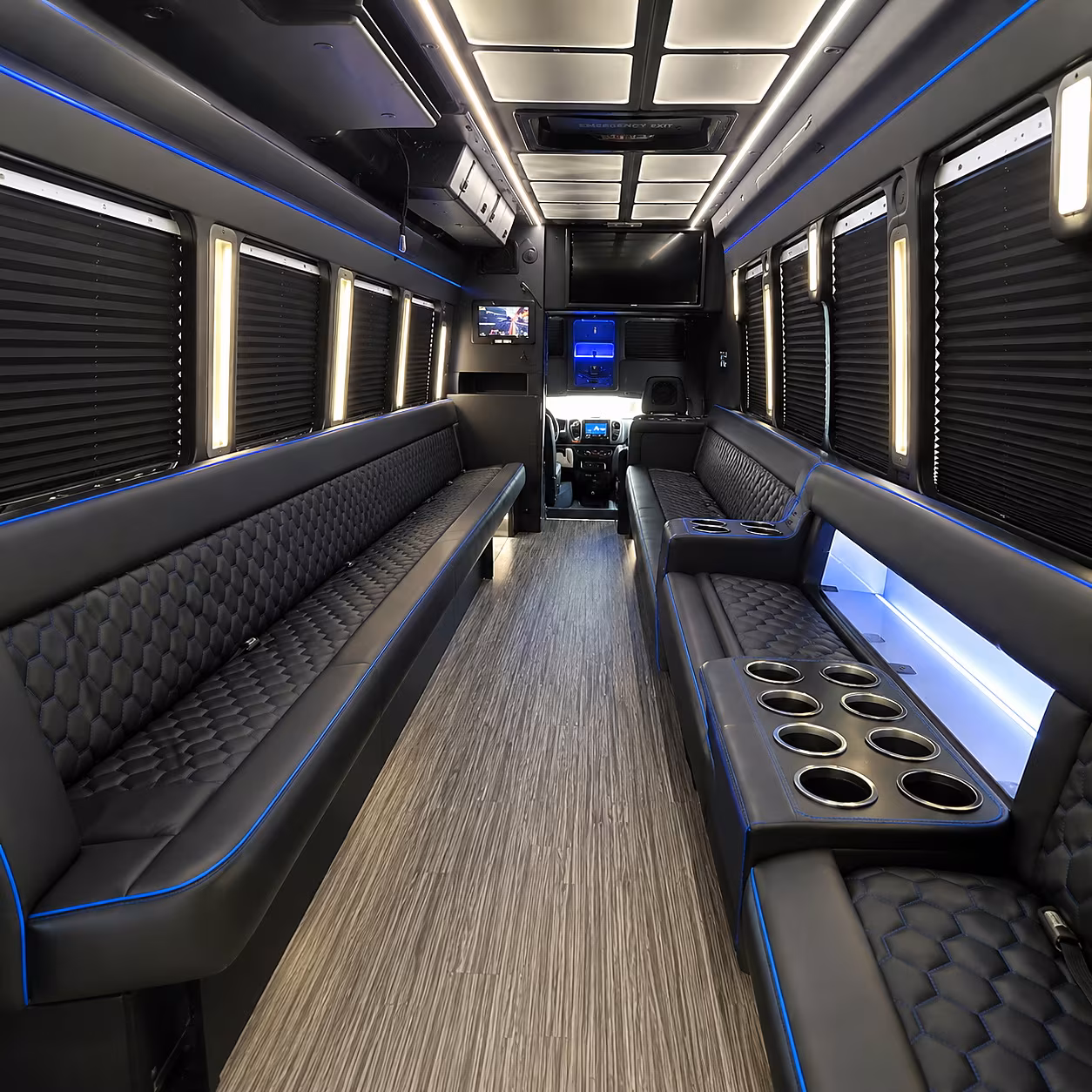 st joseph party bus rentals inside