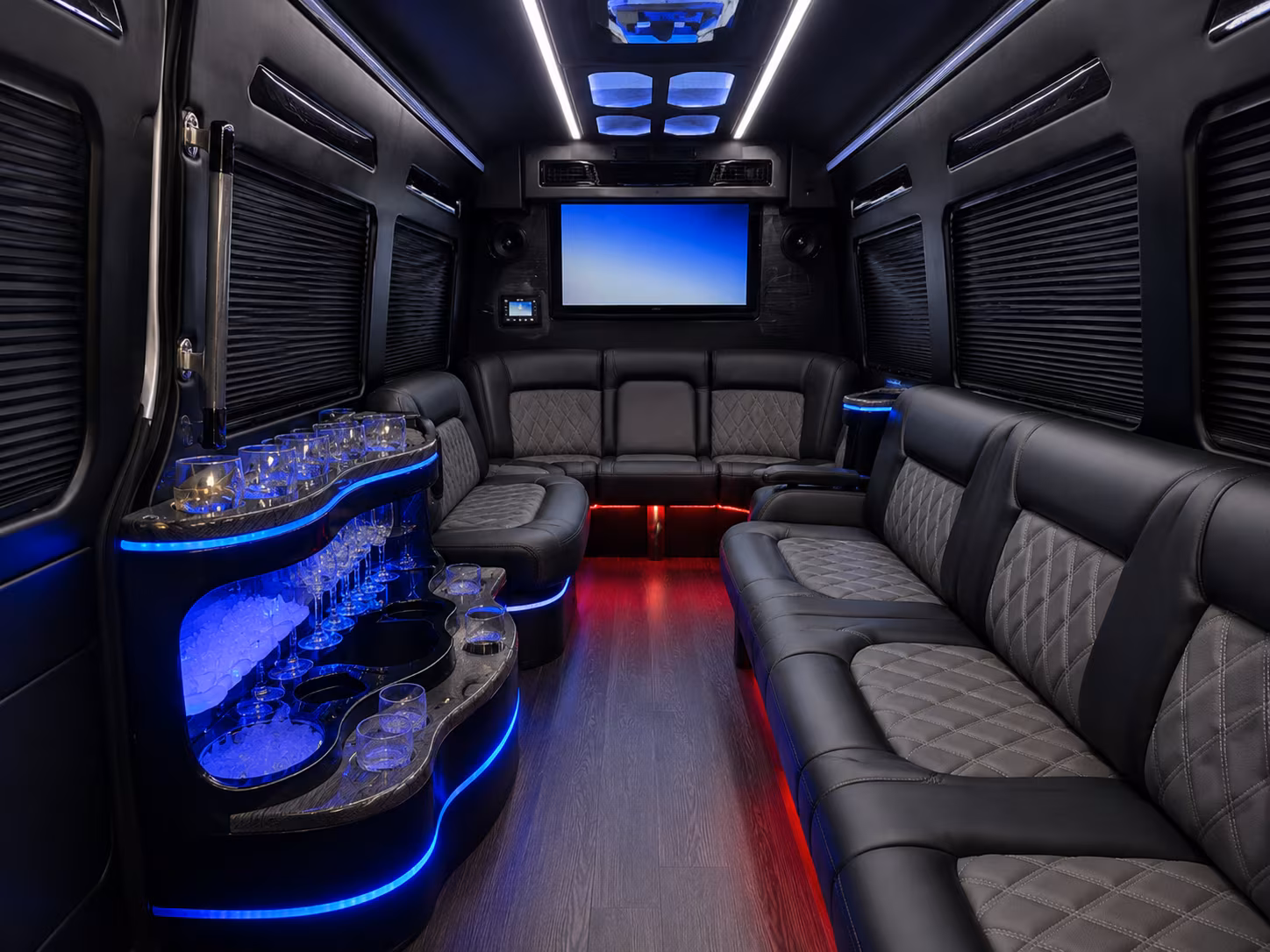 st joseph sprinter limousine inside