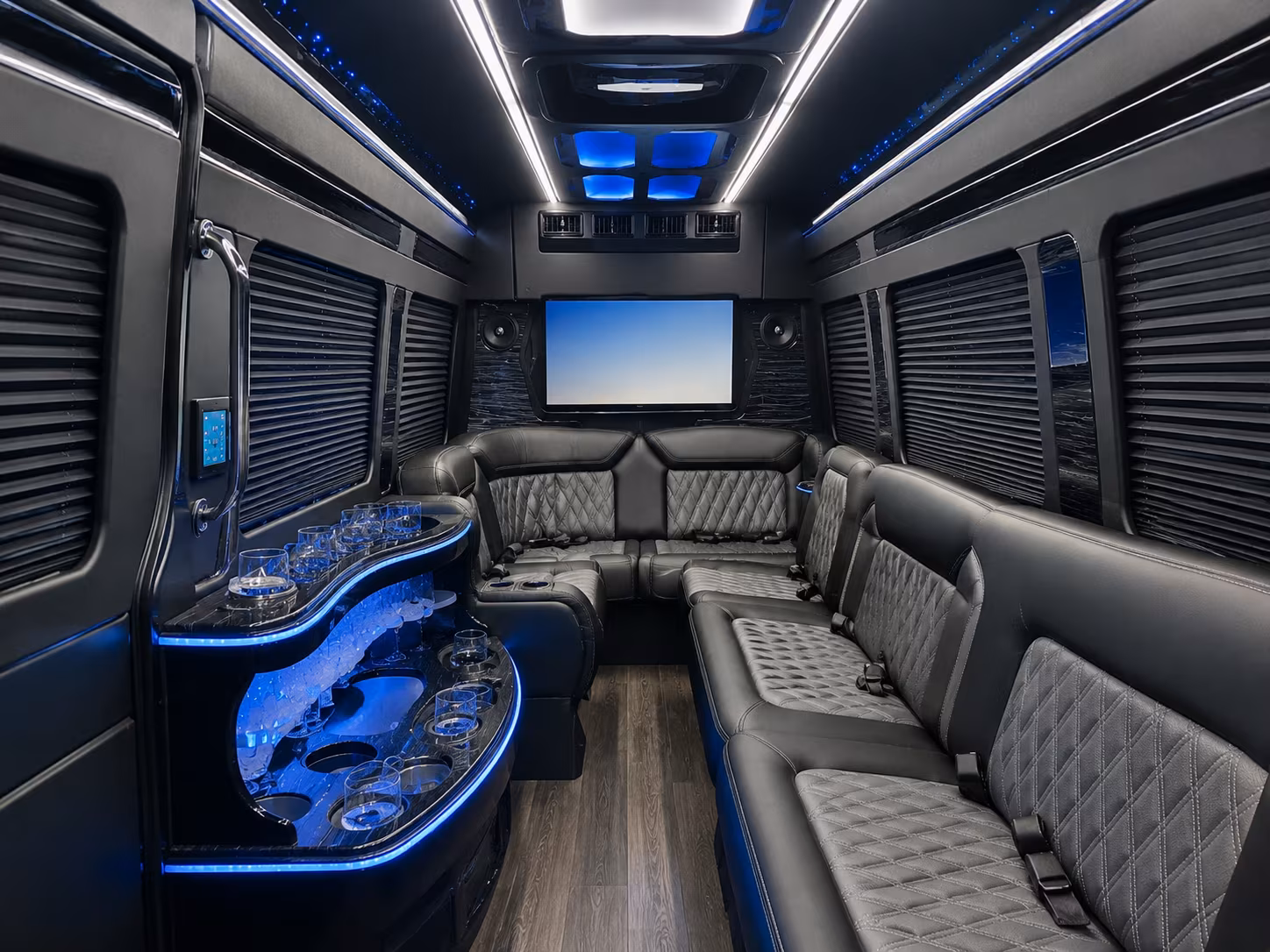 st joseph sprinter limousine interior