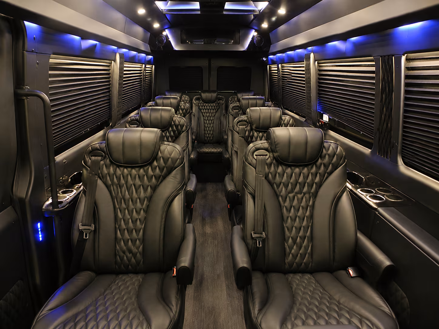 st joseph sprinter van with driver interior
