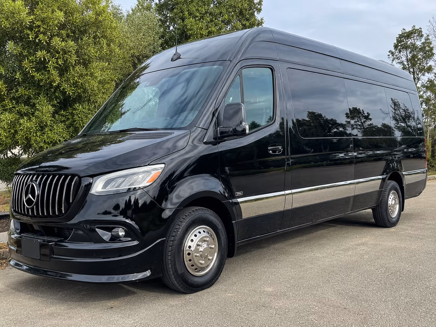 st joseph sprinter van with driver