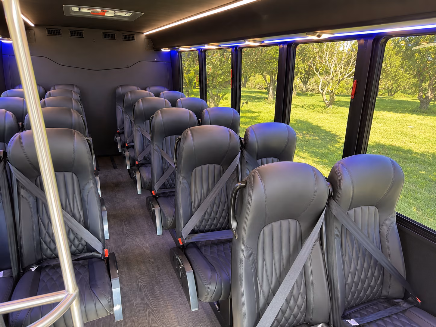 wedding guest shuttle buses between st joseph hotels and your venue